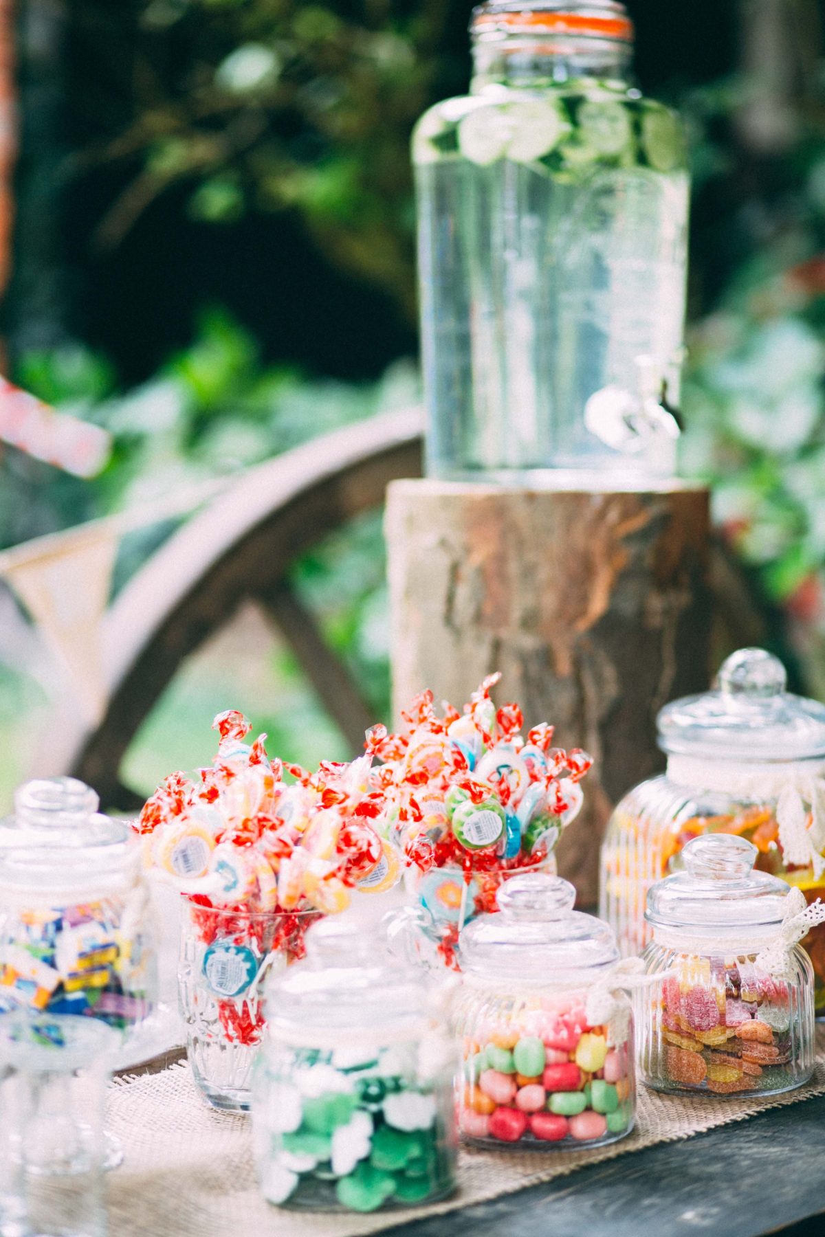 Candybar auf Hochzeit