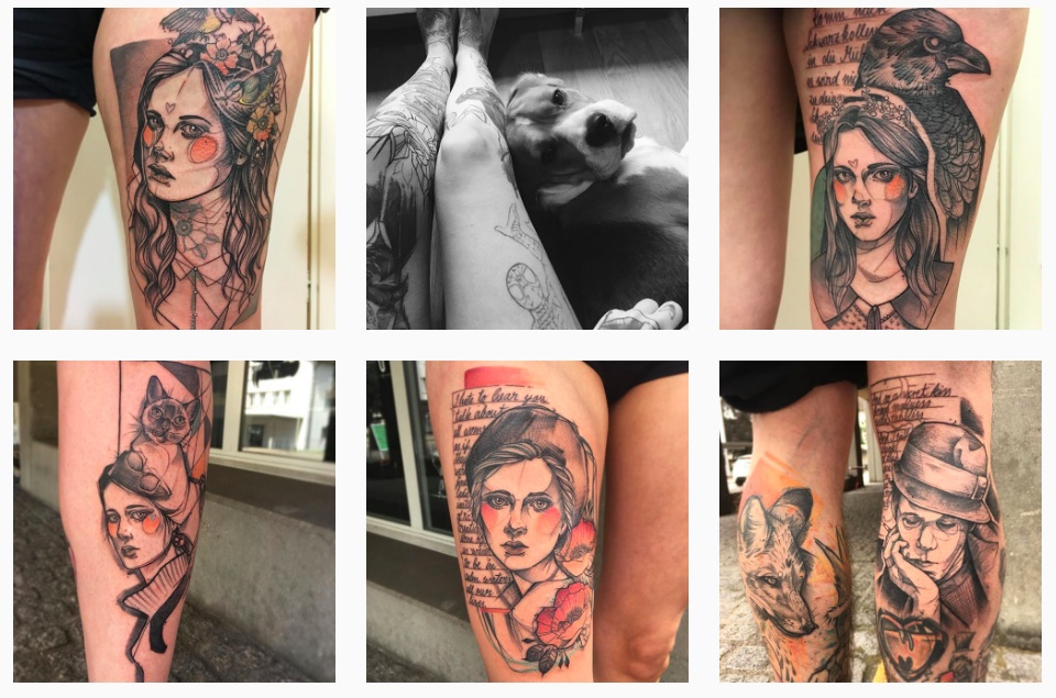 Tattoo Auswahl von Anki Michler